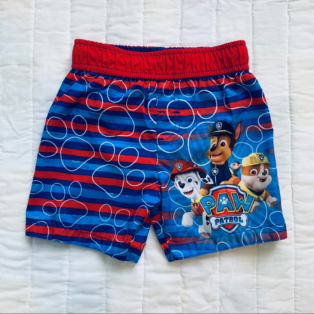 Paw Patrol Swim Trunks 3T